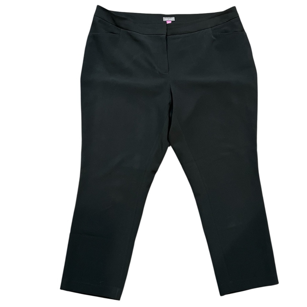 Vince Camuto  Women Black Straight Pants